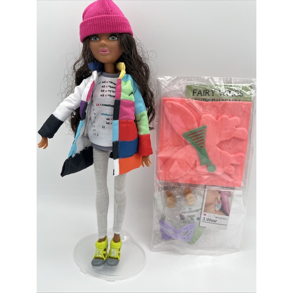 Project Mc2 Doll‎ Lot Ember Evergreen Fairy Wings + Bryden Experience Doll MGA